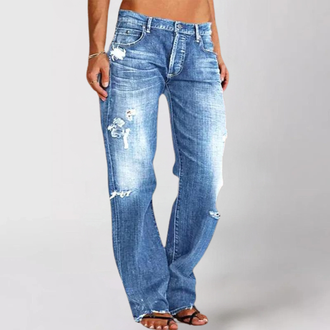 Victoria Losse Denim Jeans