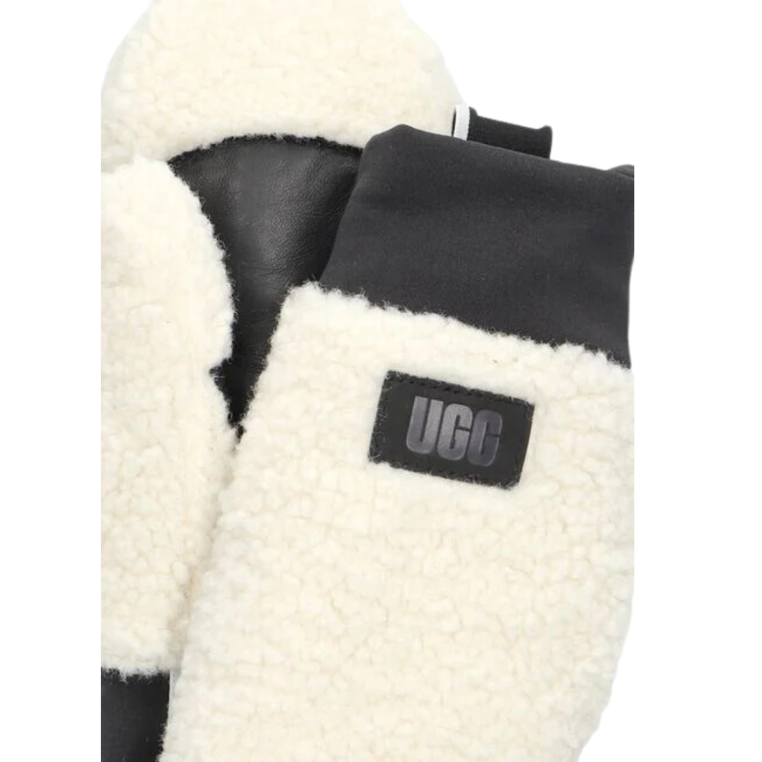 UGG | Handschoenen Fluff Mitten met Logo Tape