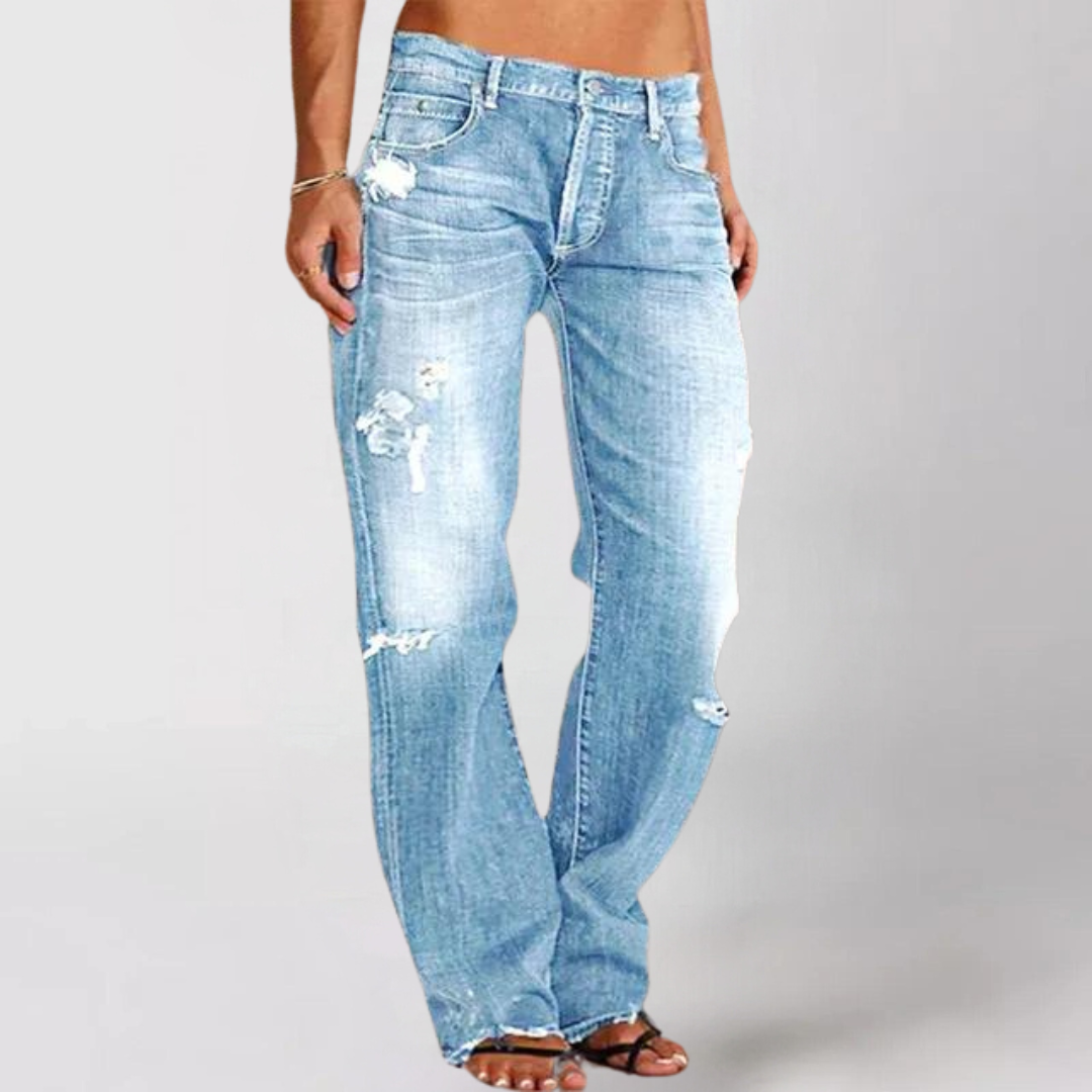 Victoria Losse Denim Jeans