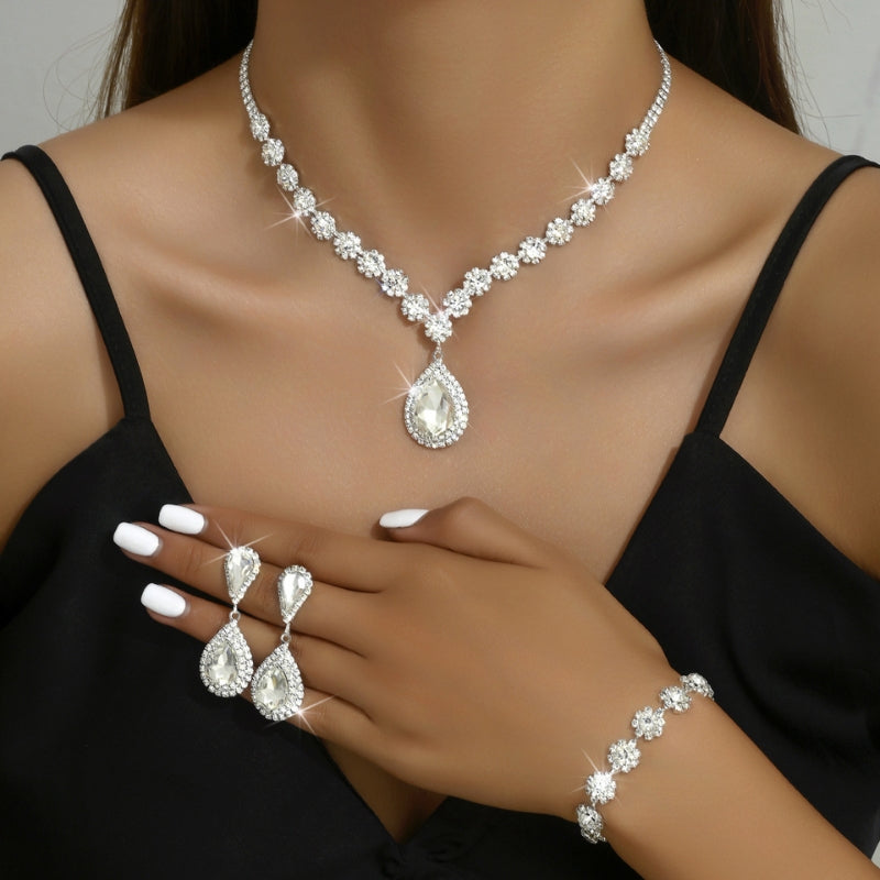 Koninklijke Edelstenen Sieraden Set