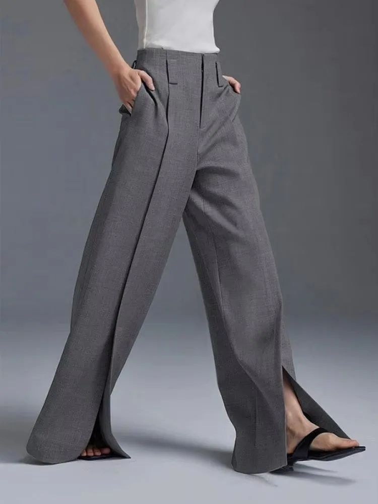 Catwalk Pantalon met wijde pijpen