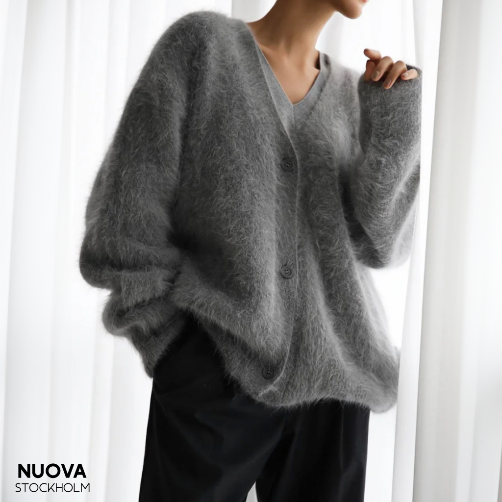 Nuova Comfortabele cardigan van cashmere