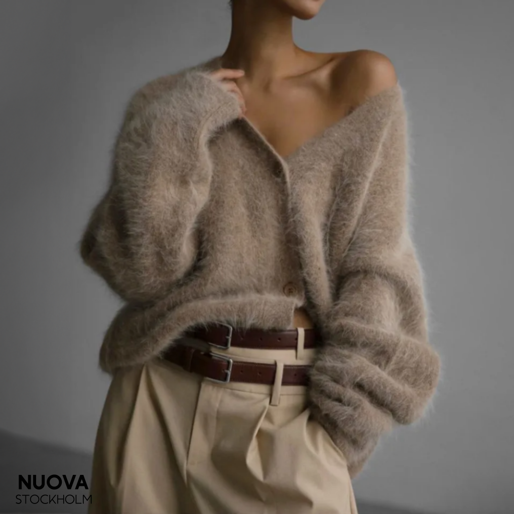 Nuova Comfortabele cardigan van cashmere