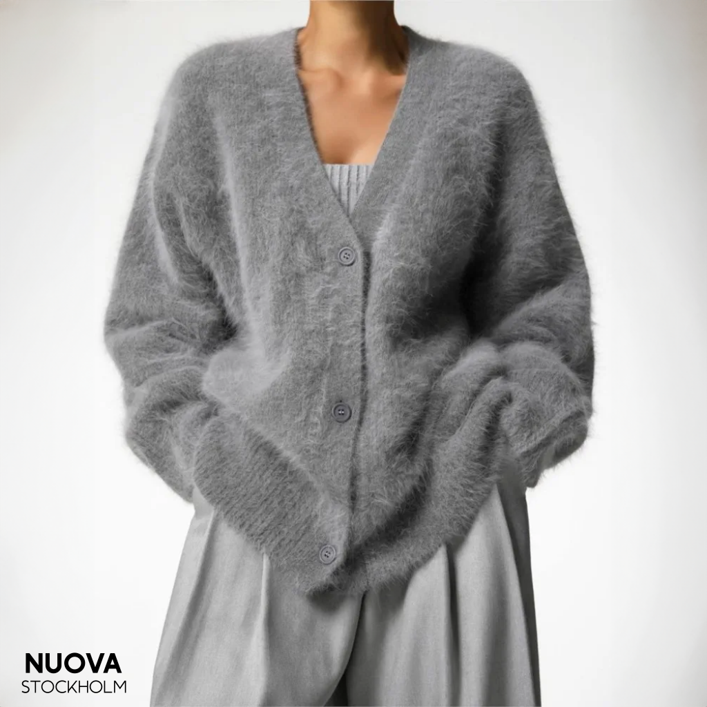 Nuova Comfortabele cardigan van cashmere