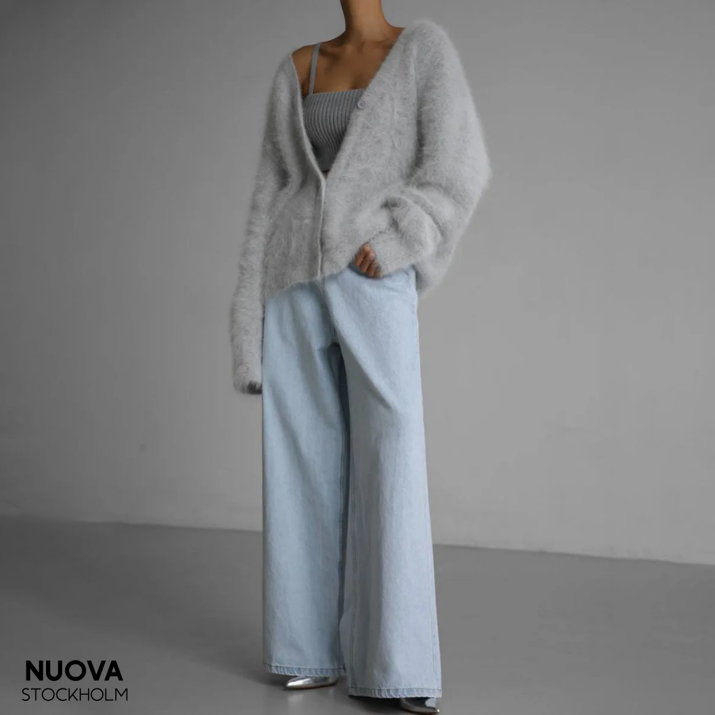 Nuova Comfortabele cardigan van cashmere