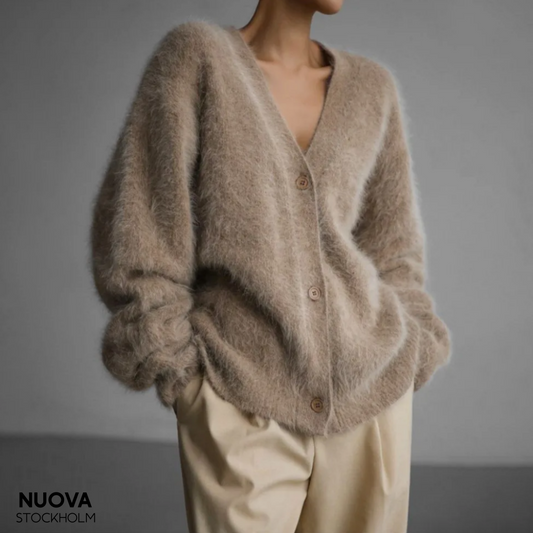 Nuova Comfortabele cardigan van cashmere