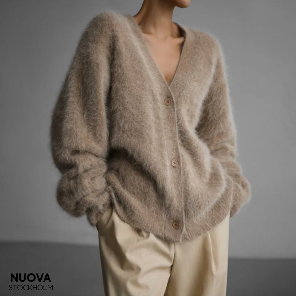 Nuova Comfortabele cardigan van cashmere