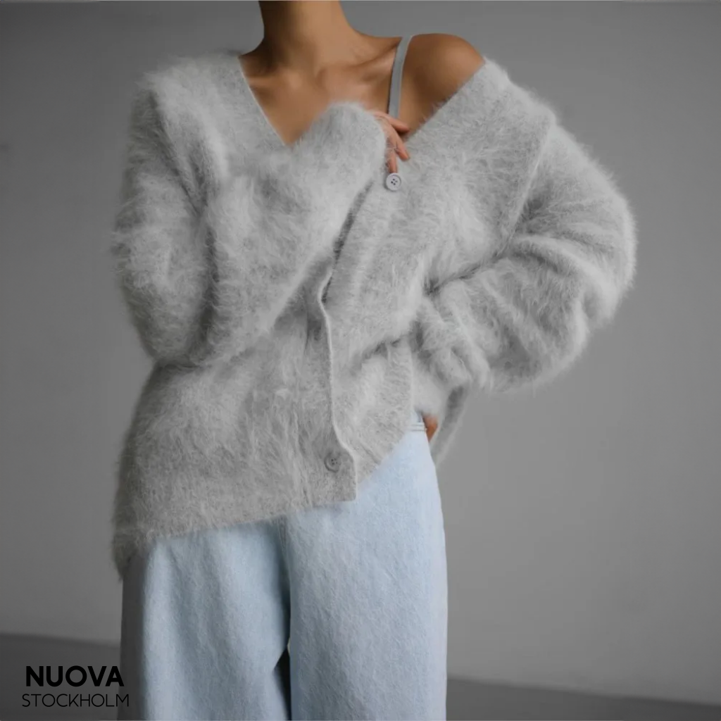 Nuova Comfortabele cardigan van cashmere