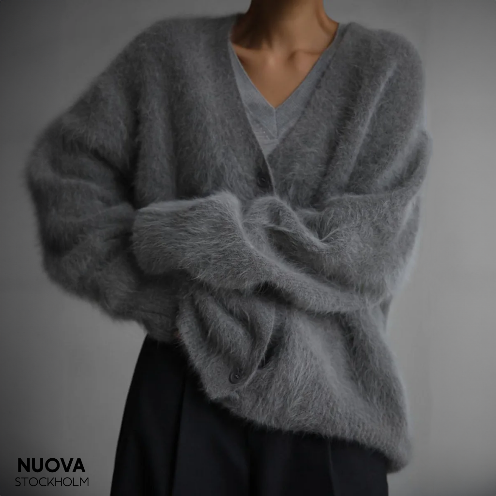 Nuova Comfortabele cardigan van cashmere