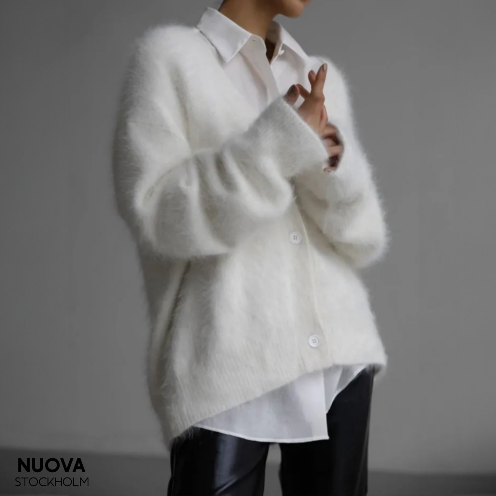 Nuova Comfortabele cardigan van cashmere